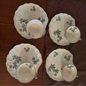 Maple Leaf 595" by RC China, Japan luncheon plate